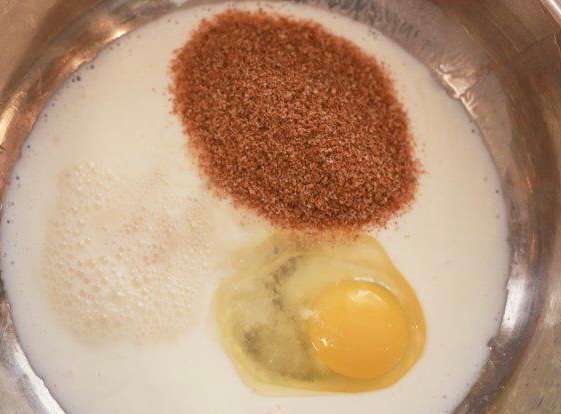 Тесто вымешивать не нужно