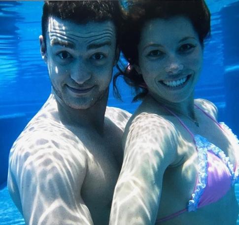 Джастин Тимберлейк и Джессика Бил стали дважды родителями