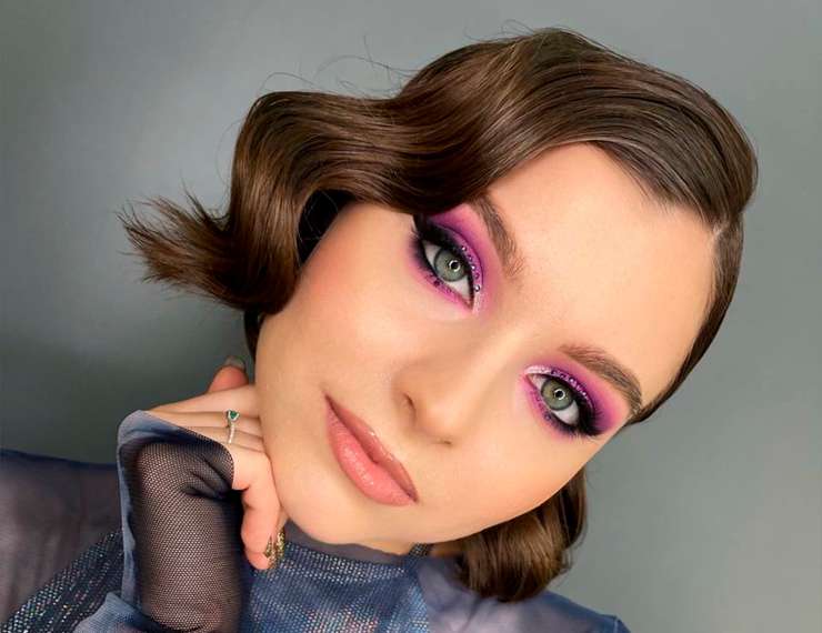 Стразы можно сочетать с классическими стрелками