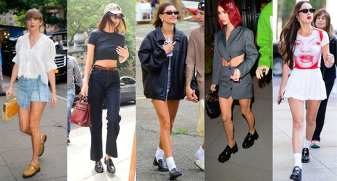 Звездный стиль: как носить лоферы этой весной, 5 советов стилиста