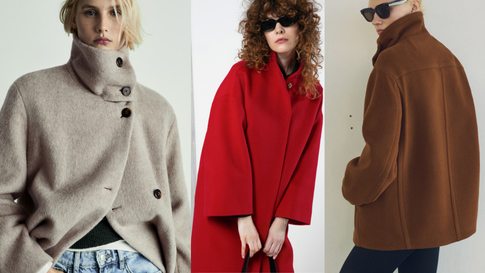 Короткое пальто с воротником-стойкой: как стилизовать осенью и с чем носить