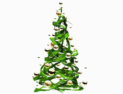 Как сделать елку из подручных средств?